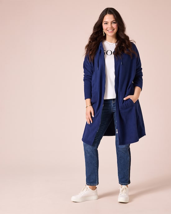 Produktabbildung für Fleece-Mantel
