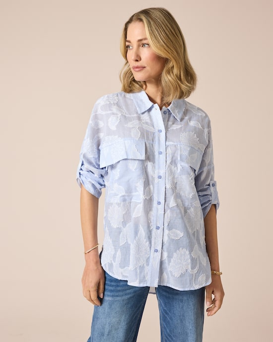 Produktabbildung für Bluse im Ausbrenner-Design