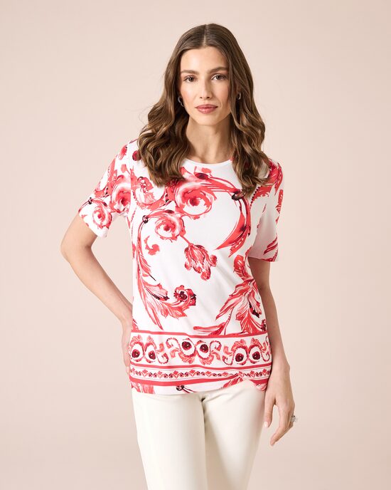 Produktabbildung für Shirt mit Ornamentdruck