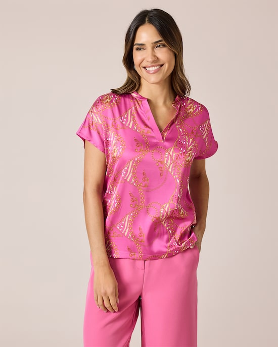 Produktabbildung für Shirt mit Fantasie-Druckmix