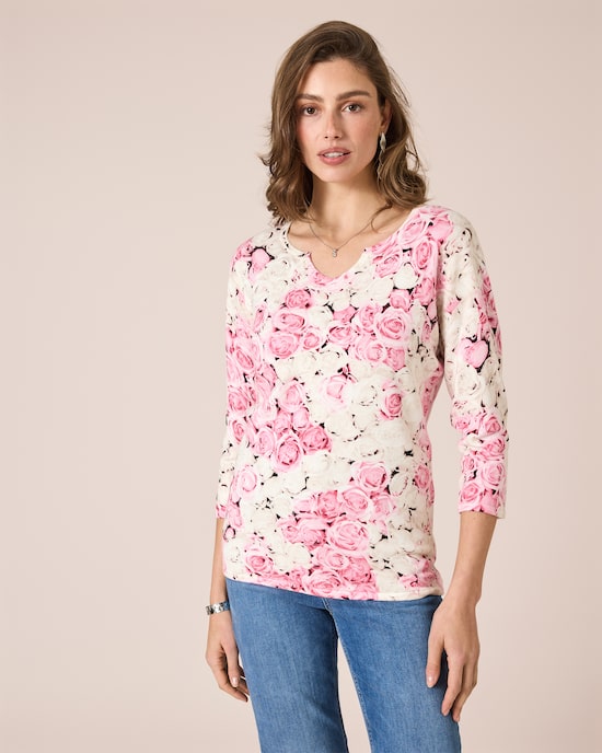 Produktabbildung für Classic Pullover "Rosenbett"