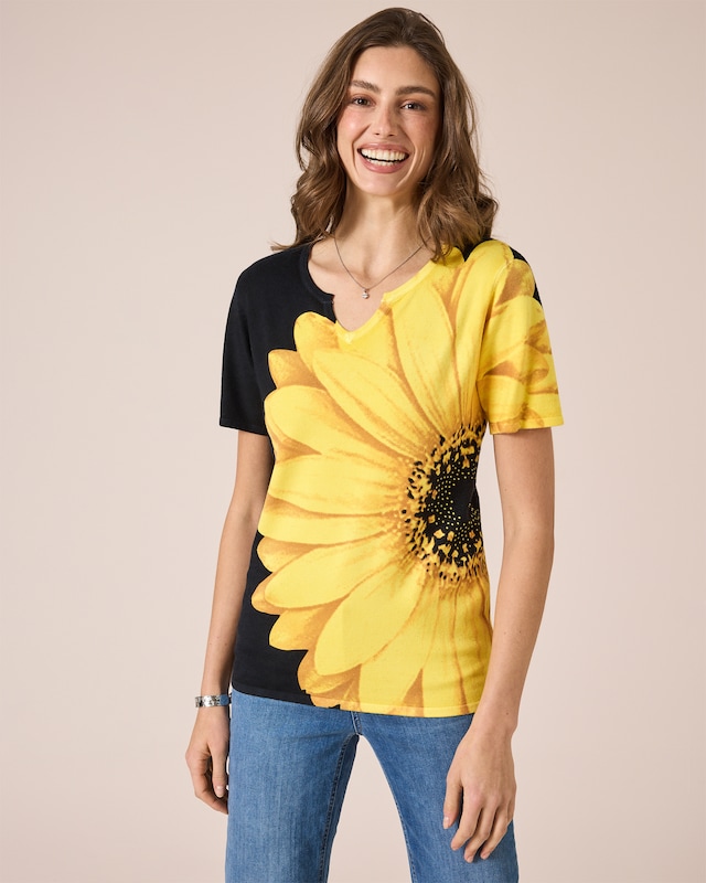 Classic Pullover "Sonnenblume"
