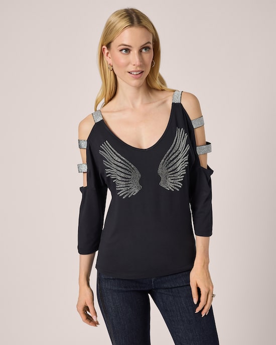 Produktabbildung für Shirt mit Cut-outs