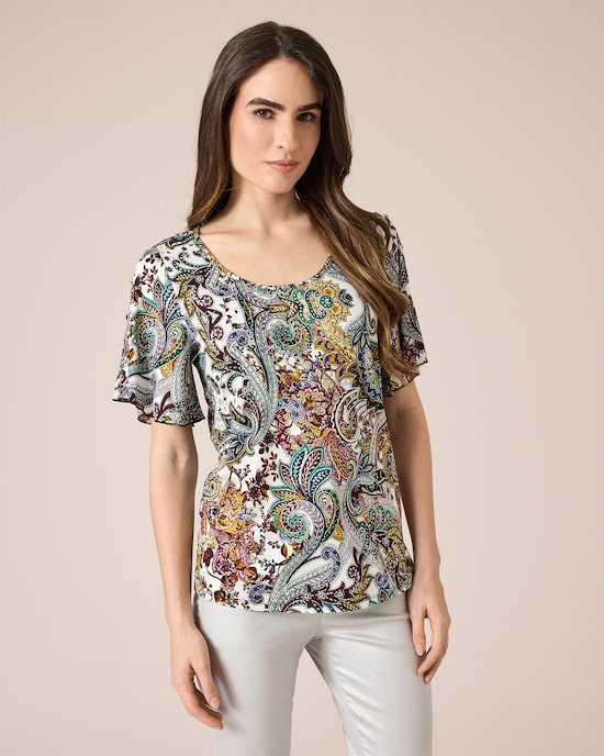 Produktabbildung für Shirt mit Knopfdetails