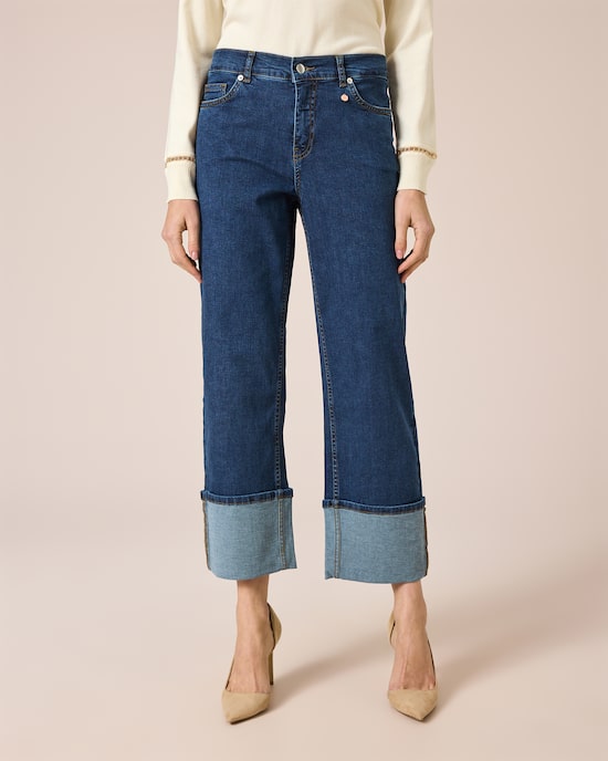 Produktabbildung für Jeans mit Aufschlag