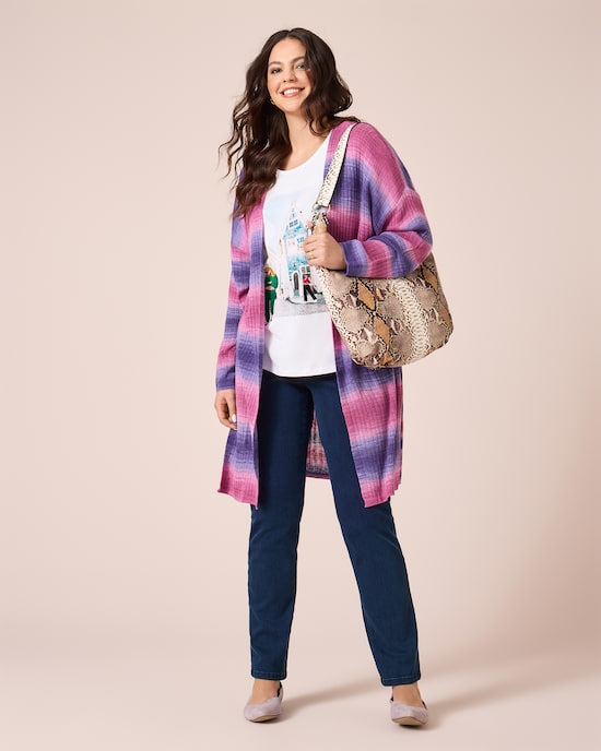 Produktabbildung für Cardigan mit Farbverlauf