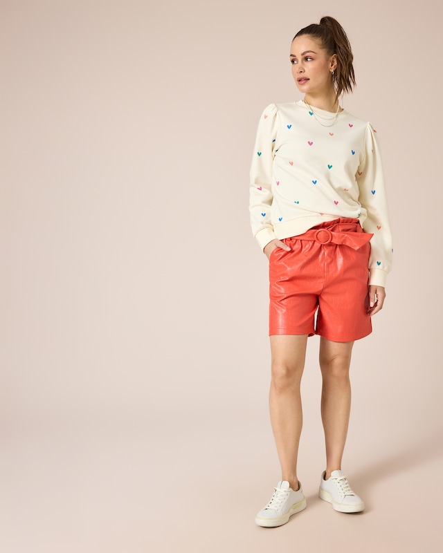 Shirt mit Herzprint