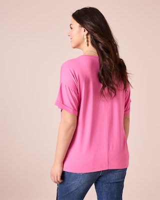 Produktabbildung 4 für Shirt mit V-Ausschnitt