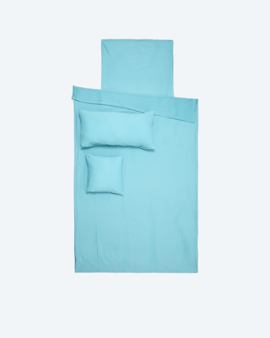 Produktabbildung für SuperSoft Seersucker Wendebettwäsche "Uni", 4tlg.