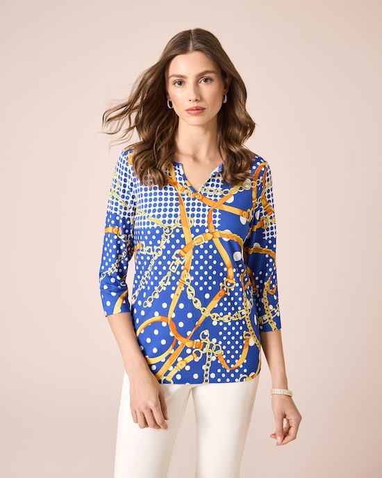 Produktabbildung für Shirt mit Print-Mix