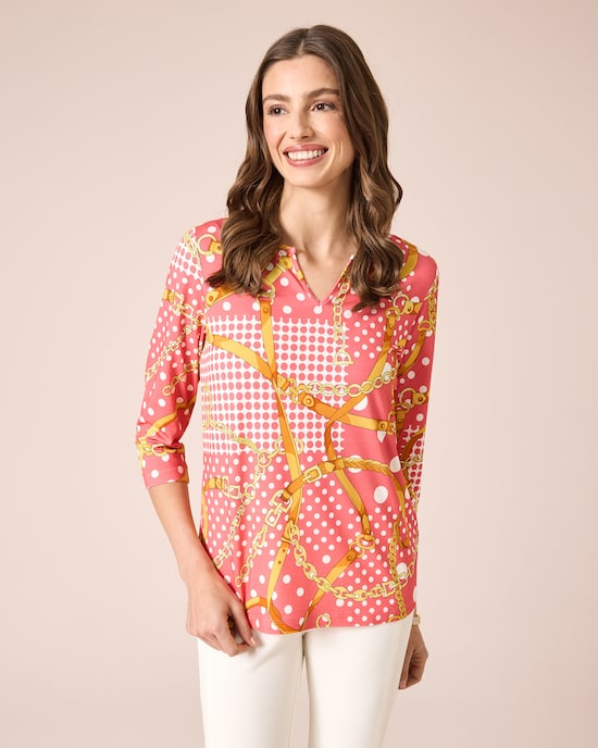 Produktabbildung für Shirt mit Print-Mix