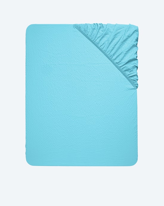 Produktabbildung für SuperSoft Seersucker Spannbettlaken, 1 Stück