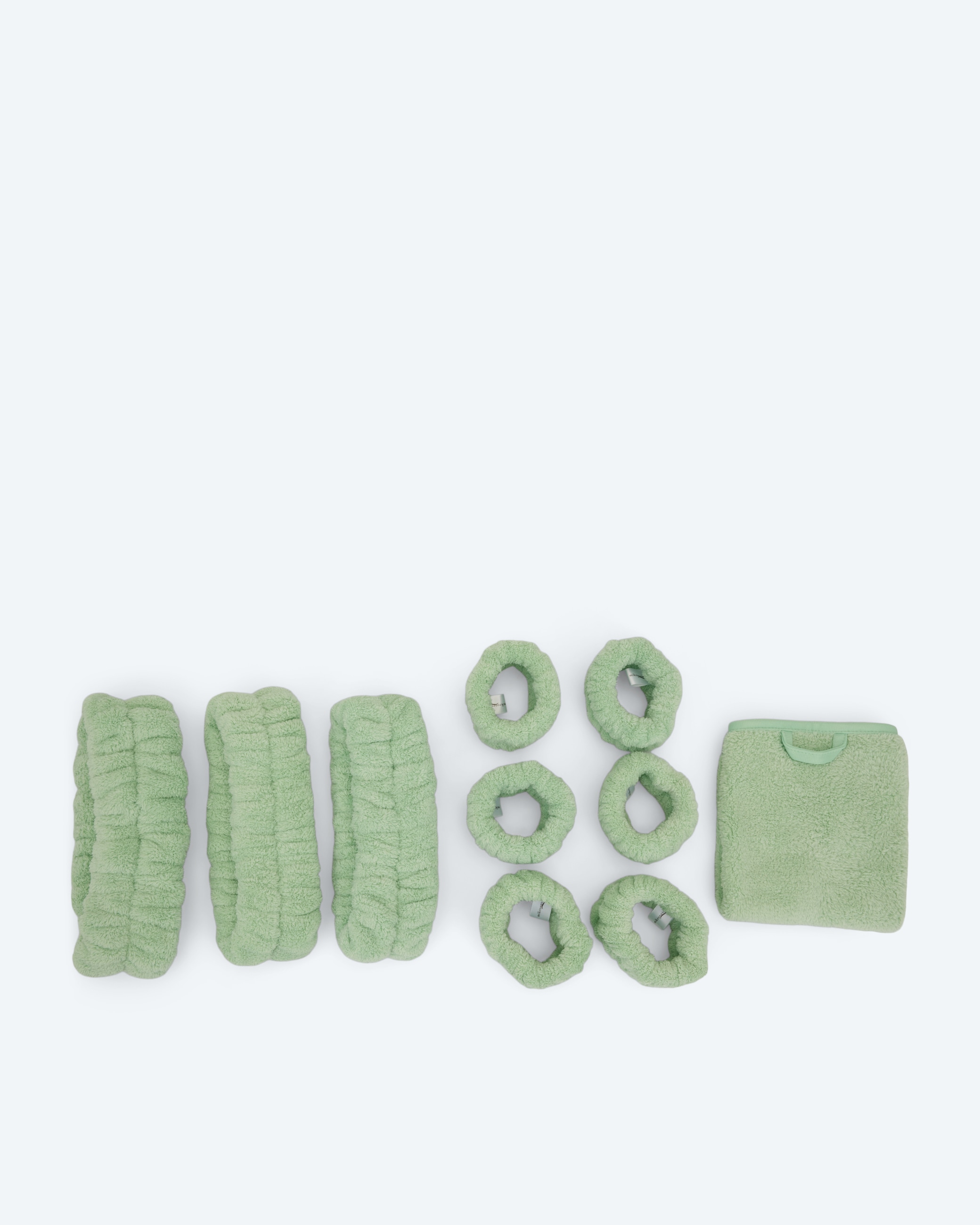 Produktabbildung für Mega Flausch Gesichts-Wasch-Set 10tlg.
