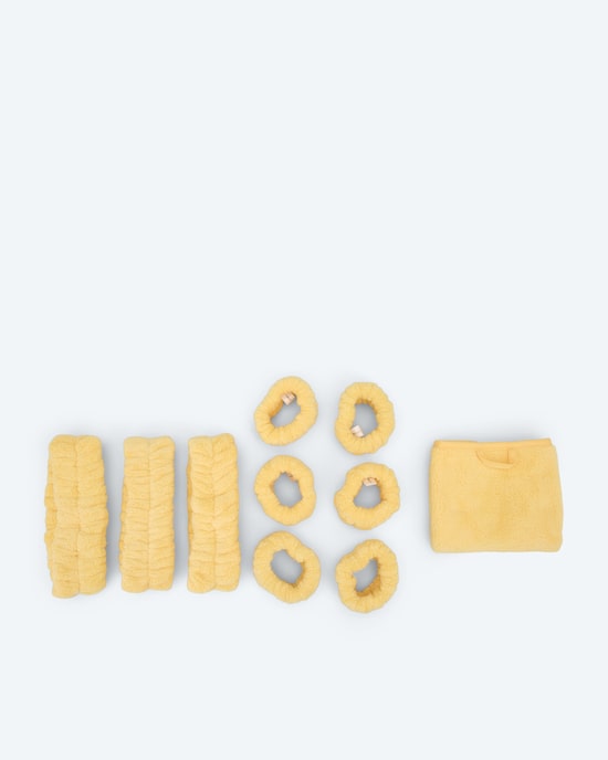 Produktabbildung für Mega Flausch Gesichts-Wasch-Set 10tlg.