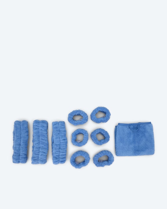 Produktabbildung für Mega Flausch Gesichts-Wasch-Set 10tlg.