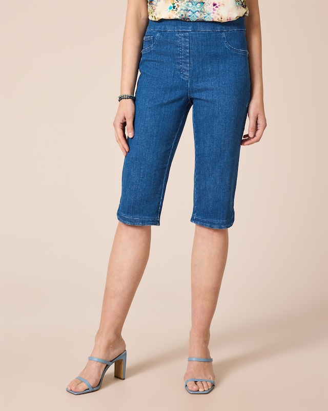Jeggings 3/4 mit Schlitzen