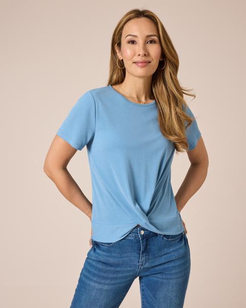 Produktabbildung für Shirt mit Drapé-Detail