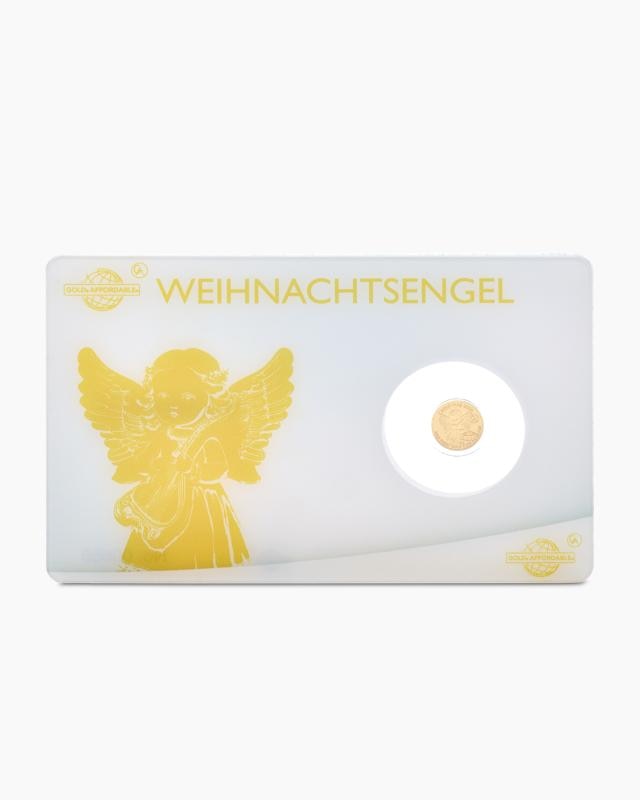 Goldmünze Weihnachtsengel 2024