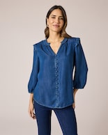 Produktabbildung für Blusenshirt aus Lyocell