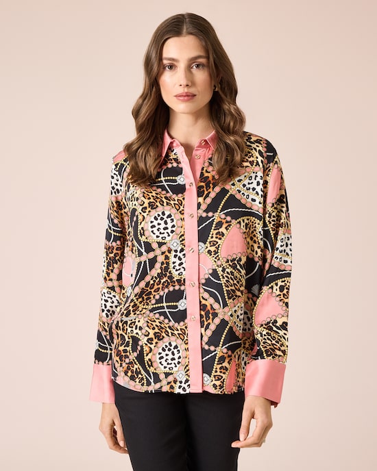 Produktabbildung für Bluse im Mix-Print