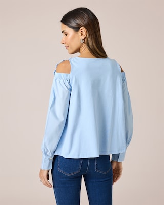 Produktabbildung 4 für Blusenshirt "Couture" mit Deko-Blume