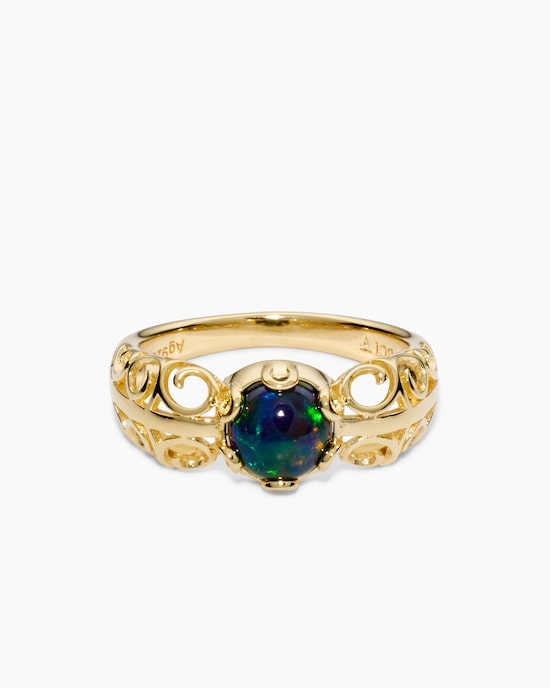 Produktabbildung für Ring mit Kristallopal