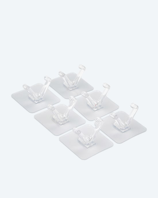 Produktabbildung für Magische V-Haken, 6er-Set