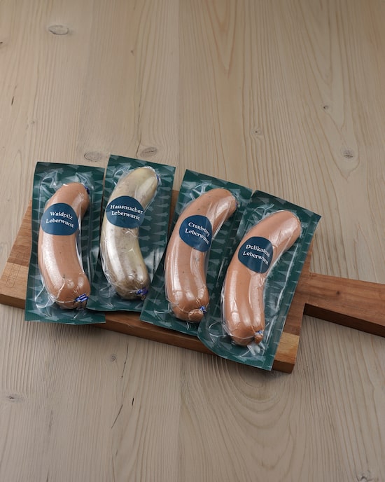 Produktabbildung für Delikatess-Leberwurst-Set, 600 g