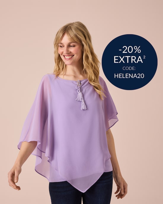 Produktabbildung für Tunika mit Chiffon