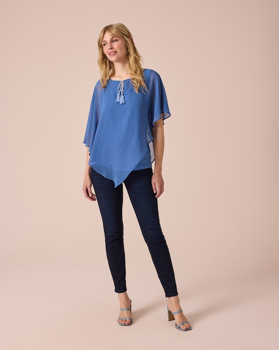 Produktabbildung für Tunika mit Chiffon