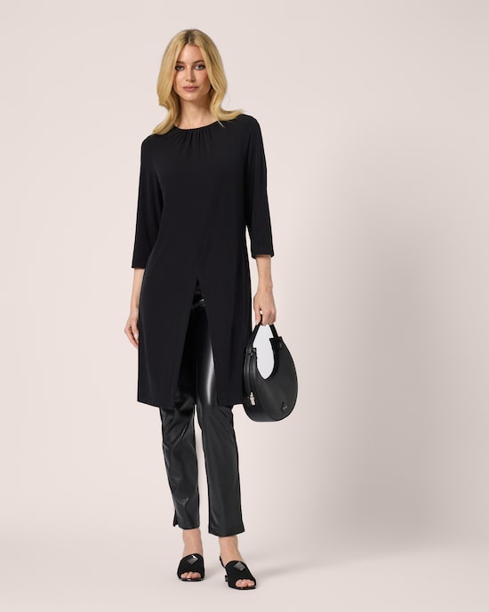 Produktabbildung für Longshirt mit Schlitz
