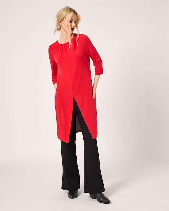 Produktabbildung für Longshirt mit Schlitz