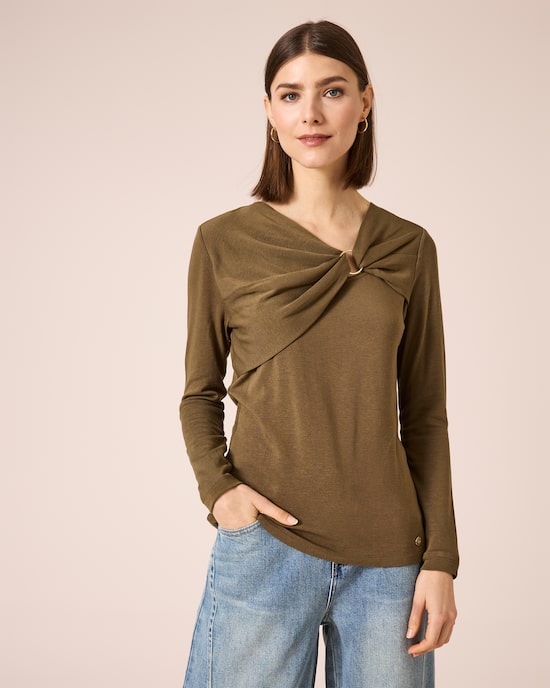 Produktabbildung für Shirt mit Ringdeko