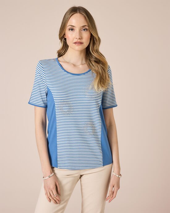 Produktabbildung für Shirt mit Streifen