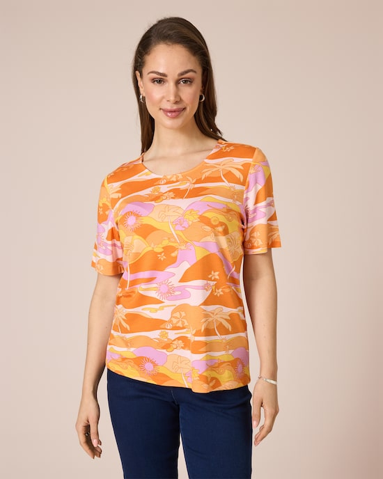 Produktabbildung für Shirt mit Sahara-Print