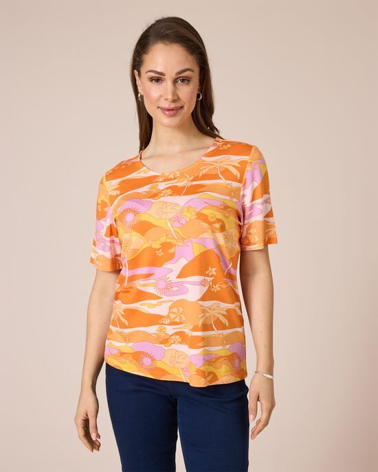 Produktabbildung für Shirt mit Sahara-Print