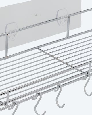 Produktabbildung 3 für Magische Haken: Regal mit Handtuchhalter