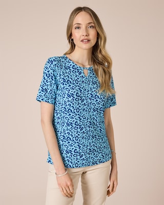 Produktabbildung 1 für Shirt mit Animal-Print
