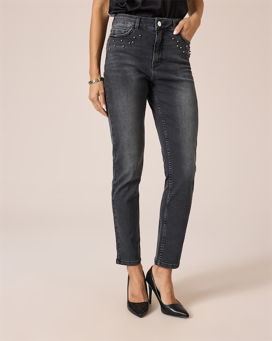 Produktabbildung für Jeans mit Deko