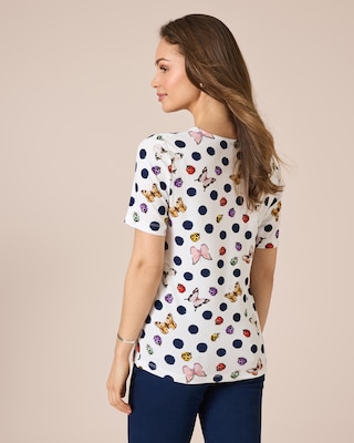 Produktabbildung 7 für Shirt mit Punkte-Schmetterlings-Druck
