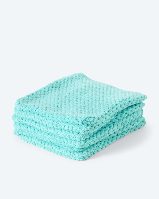 Produktabbildung für MegaFlausch Waschhandschuh-Set "Piqué", 6tlg.