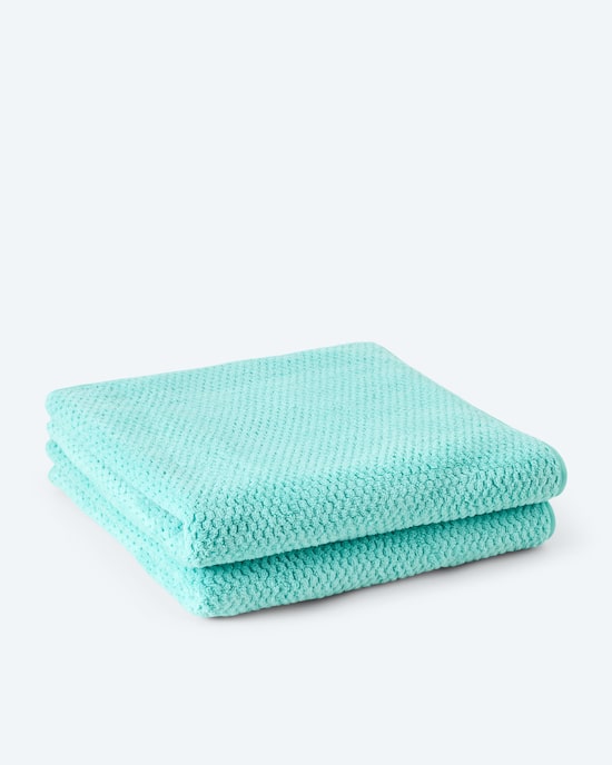Produktabbildung für MegaFlausch Duschtuchset "Piqué", 2tlg.