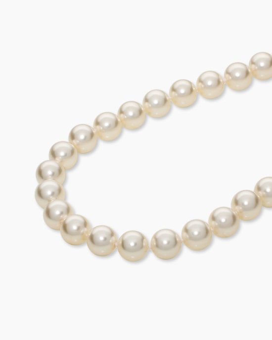Produktabbildung für Collier mit MK-Perlen 10 mm & Zirkonia