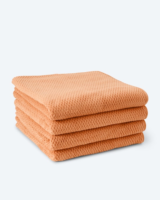 Produktabbildung für MegaFlausch Handtuchset "Piqué", 4tlg.