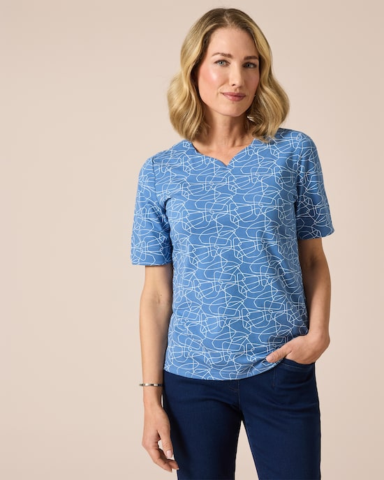 Produktabbildung für Shirt mit Print