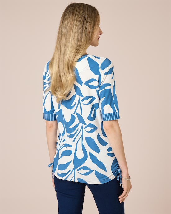 Produktabbildung für Midi-Shirt mit seitlichen Kordeln