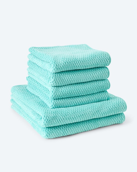 Produktabbildung für MegaFlausch Handtuchset "Piqué", 6tlg.