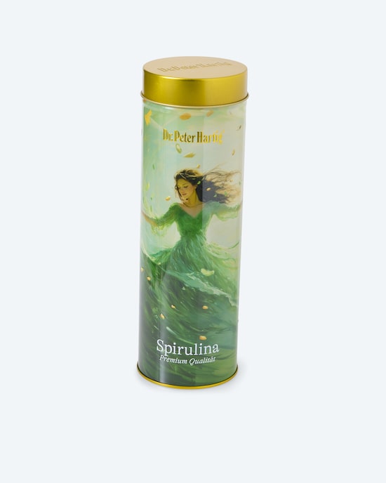Produktabbildung für Spirulina rein, 3.600 Presslinge & Dose