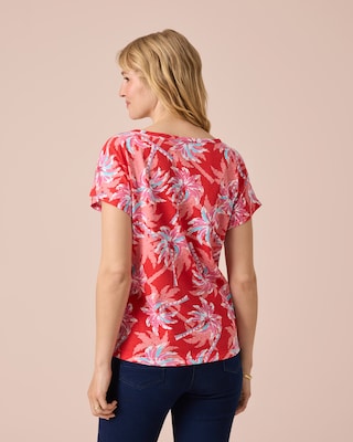 Produktabbildung 3 für Shirt mit Palmen-Print