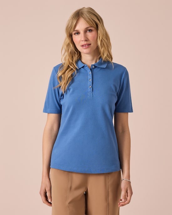 Produktabbildung für Poloshirt aus Piqué